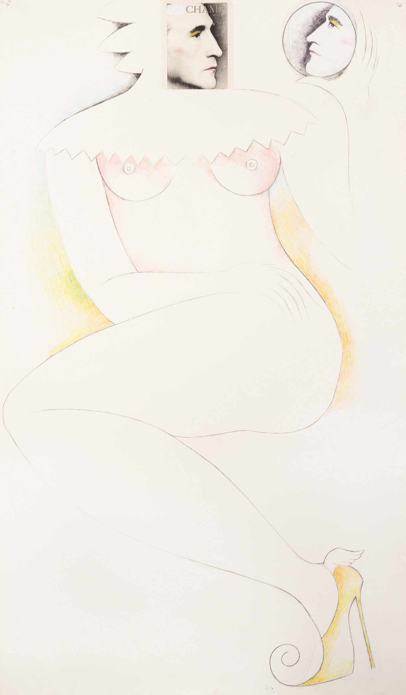 Anita Steckel, Duchamp Series (Rrose Sélavy), 1995-2005