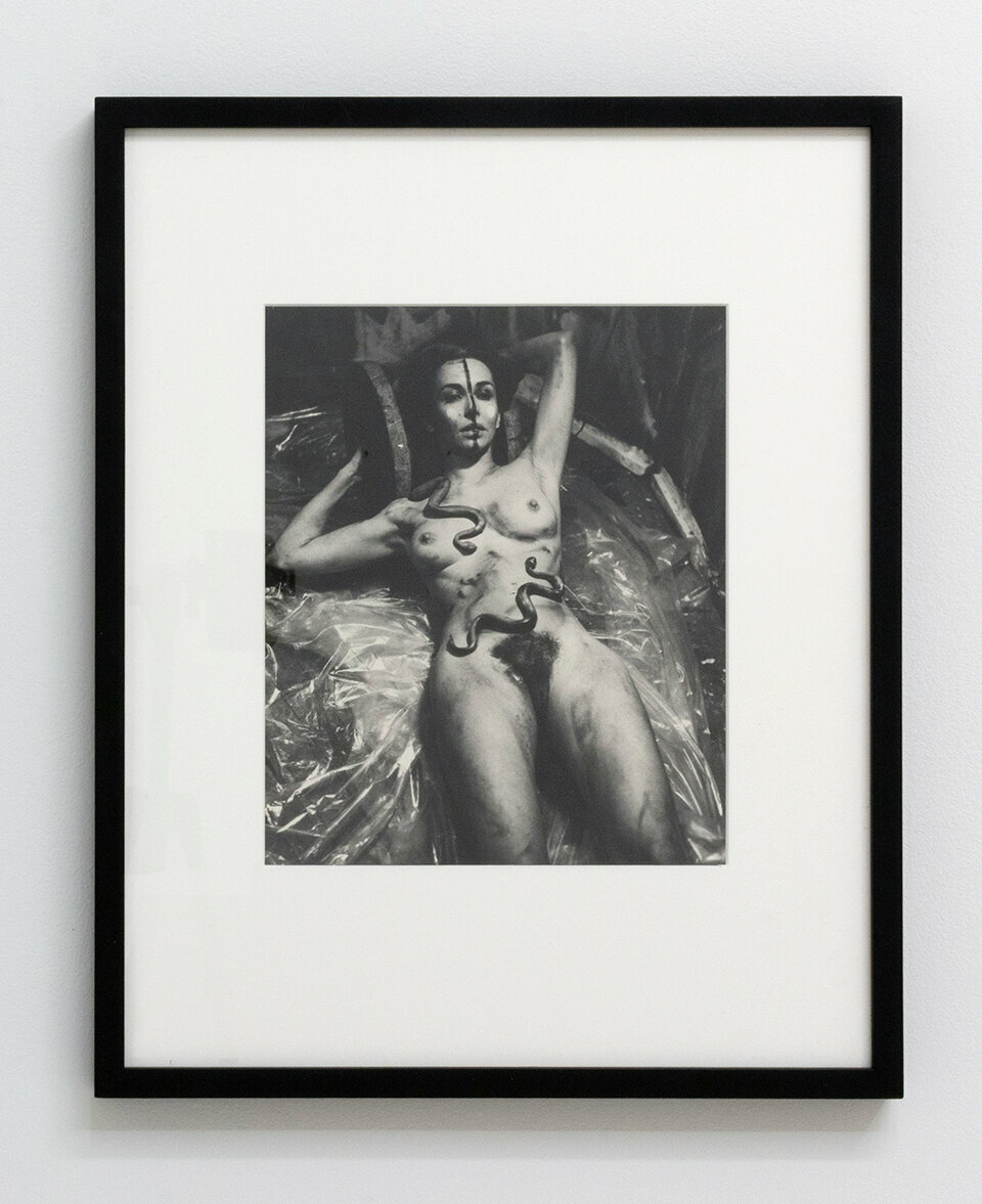 Carolee Schneemann, Eye Body #5, 1963/1985